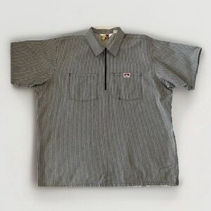 Mint Vintage Ben Davis Hickory Striped Work Shirt 2XL